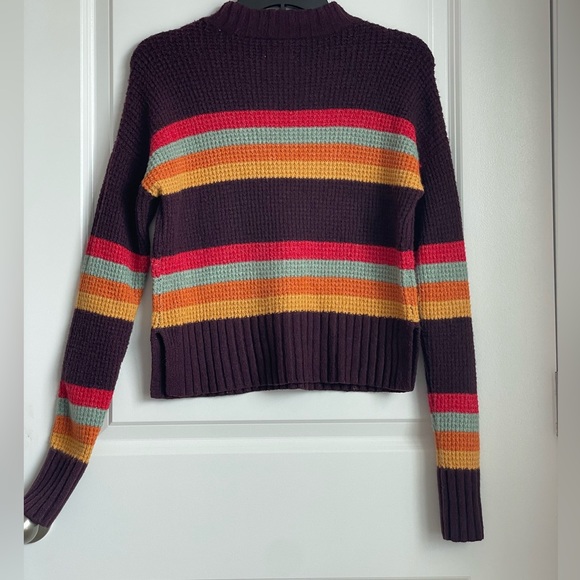 Retro Striped Sweater - Picture 2 of 2